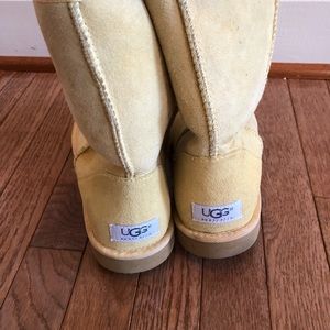Women’s short Yellow Uggs